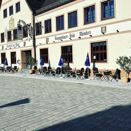 Gasthof Zur Post Wolnzach Exterior photo