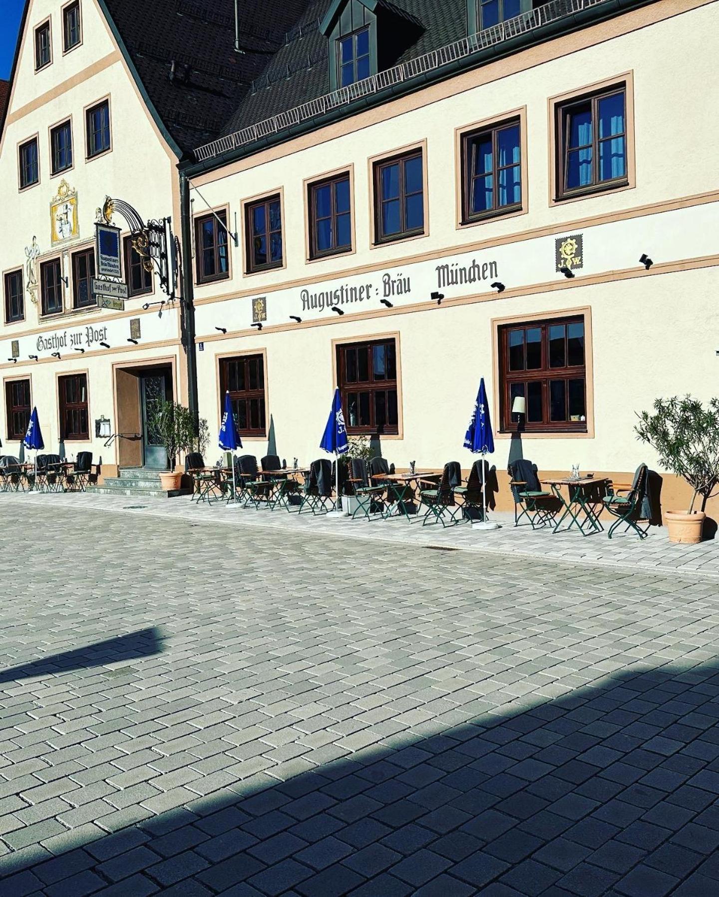 Gasthof Zur Post Wolnzach Exterior photo