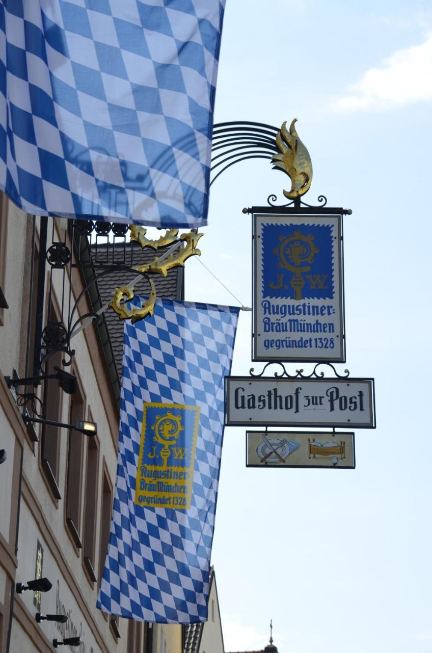 Gasthof Zur Post Wolnzach Exterior photo
