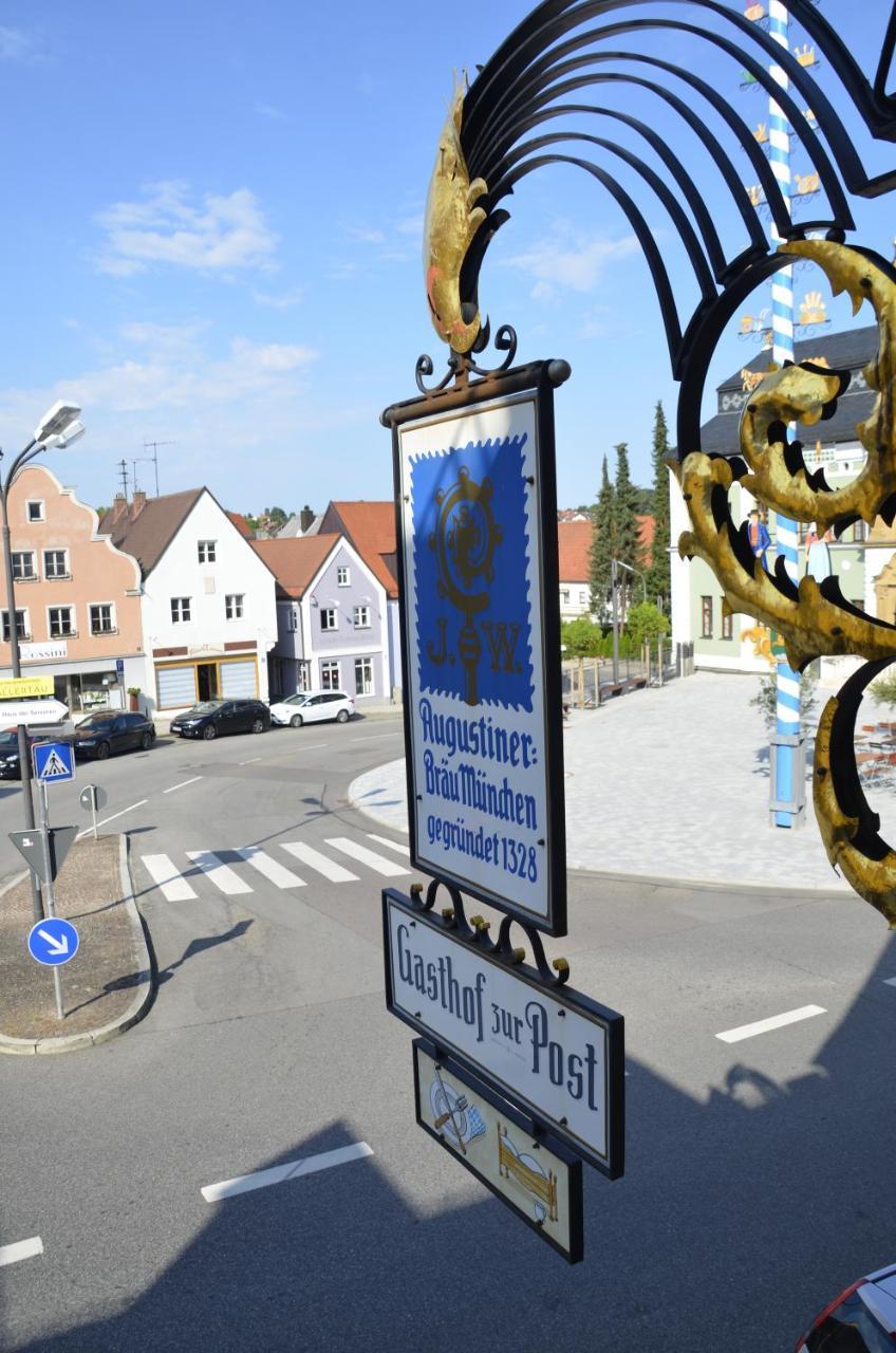 Gasthof Zur Post Wolnzach Exterior photo
